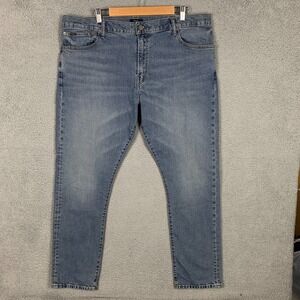 Polo Ralph Lauren Sullivan Jeans Mens 40 x 34 Blue Slim Straight Stretch Comfort